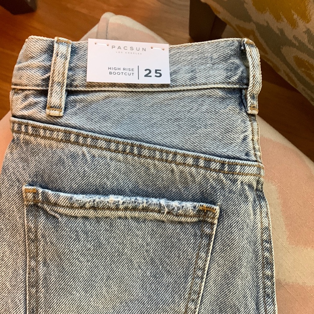 PAC Sun high rise boot cut jeans